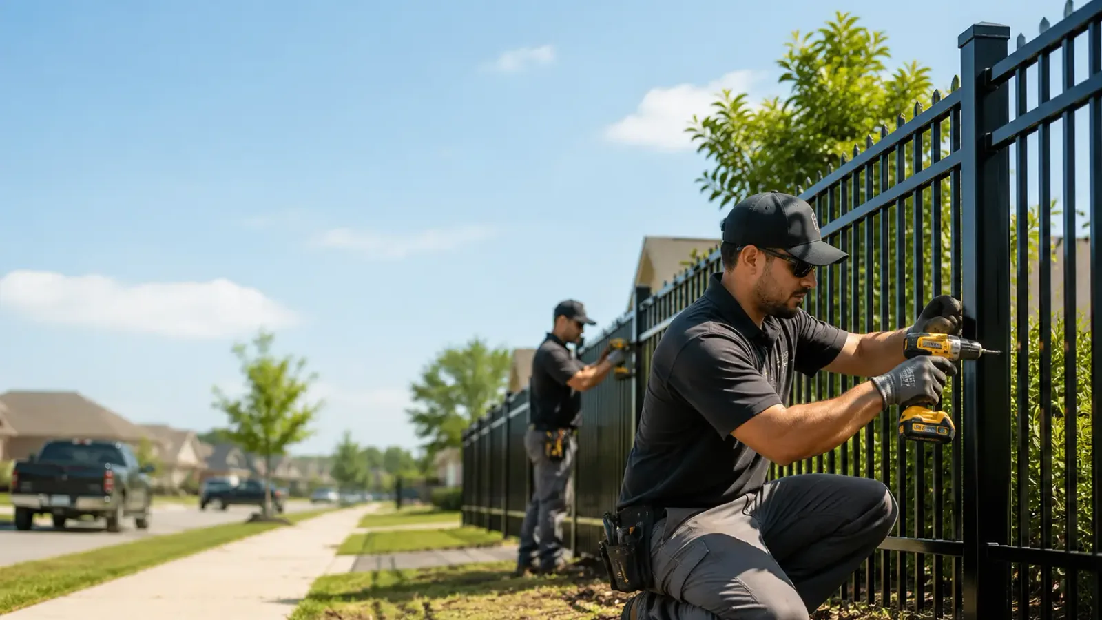 Metal Fence Installation in Evergreen Park, IL